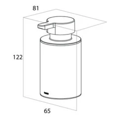 Tiger Zeepdispenser Colar Chroom 9 Tiger Zeepdispenser Colar Chroom -Badkamer Winkel 123 1010
