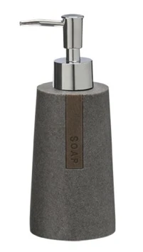 Sealskin Pierra Zeepdispenser Grijs 5 Sealskin Pierra Zeepdispenser Grijs - Afbeelding 5