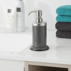 Sealskin Acero Zeepdispenser Grijs 11 Sealskin Acero Zeepdispenser Grijs -Badkamer Winkel 123 1039