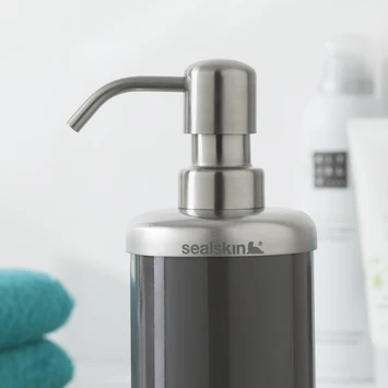 Sealskin Acero Zeepdispenser Grijs 5 Sealskin Acero Zeepdispenser Grijs - Afbeelding 5