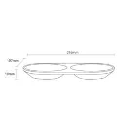 Sealskin Zeepbakje Conical Porselein Zwart -Badkamer Winkel 123 1096