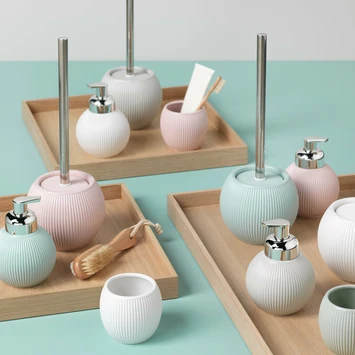 Sealskin Zeepdispenser Convex Lichtgrijs 6 Sealskin Zeepdispenser Convex Lichtgrijs - Afbeelding 6