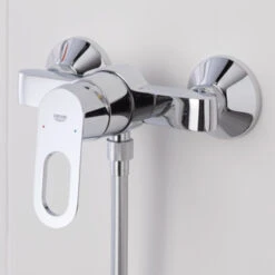 Grohe Douchekraan Start Loop Chroom 15 Cm 6 Grohe Douchekraan Start Loop Chroom 15 Cm -Badkamer Winkel 123 115