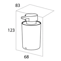 Tiger Zeepdispenser Urban Wit 13 Tiger Zeepdispenser Urban Wit -Badkamer Winkel 123 1171