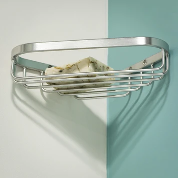 Tiger Zeepbakje Exquisit Voor Hoek Hangend RVS 5 Tiger Zeepbakje Exquisit Voor Hoek Hangend RVS - Afbeelding 5