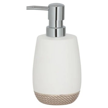 Sealskin Zeepdispenser Braid Wit 1 Sealskin Zeepdispenser Braid Wit