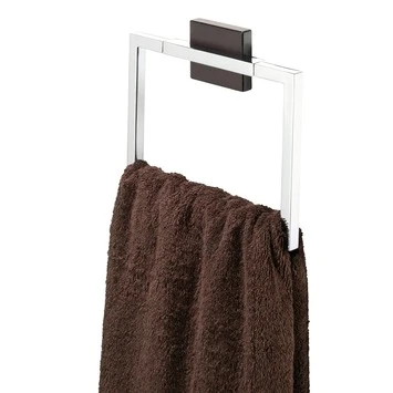 Tiger Zenna Handdoekring Chroom/wenge 1 Tiger Zenna Handdoekring Chroom/wenge