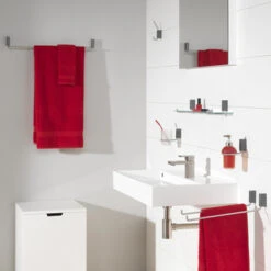 Tiger Handdoekrek Cliqit Donkergrijs RVS 8 Tiger Handdoekrek Cliqit Donkergrijs RVS -Badkamer Winkel 123 1285