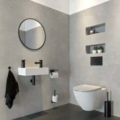 Tiger Haak Klein Noon Zwart 12 Tiger Haak Klein Noon Zwart -Badkamer Winkel 123 1292