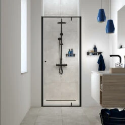 Tiger Douchemand Met Haak Caddy Zwart 15 Tiger Douchemand Met Haak Caddy Zwart -Badkamer Winkel 123 1391