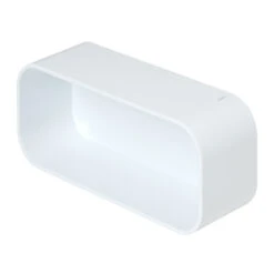 Tiger Wandrek/douchemand 2-store 25cm Wit -Badkamer Winkel 123 1421