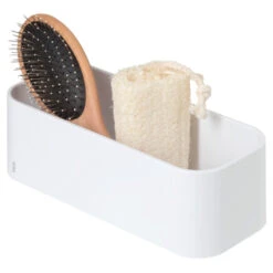 Tiger Wandrek/douchemand 2-store 25cm Wit -Badkamer Winkel 123 1428