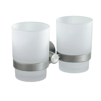 Haceka Dubbele Bekerhouder Kosmos Hangend Met Bekers RVS 1 Haceka Dubbele Bekerhouder Kosmos Hangend Met Bekers RVS
