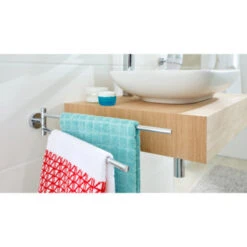 Tesa Handdoekhouder Smooz 2-armig Flexibel -Badkamer Winkel 123 1582