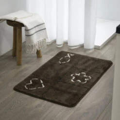 Sealskin Badmat Tack Bruin 90x60 Cm -Badkamer Winkel 123 1640