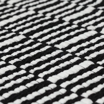 SEALSKIN Badmat Bandra Zwart 60x90cm 2 SEALSKIN Badmat Bandra Zwart 60x90cm - Afbeelding 2