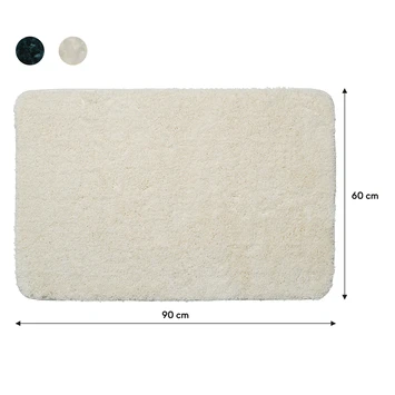 Sealskin Badmat Angora 60x90cm Off-white 6 Sealskin Badmat Angora 60x90cm Off-white - Afbeelding 6