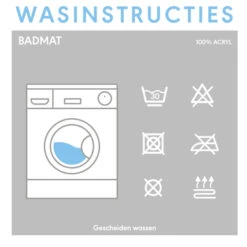 Sealskin WC Mat Roma Blauw 55x45 Cm -Badkamer Winkel 123 1691