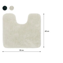Sealskin Toiletmat Angora 55x60cm Off-white 8 Sealskin Toiletmat Angora 55x60cm Off-white -Badkamer Winkel 123 1728