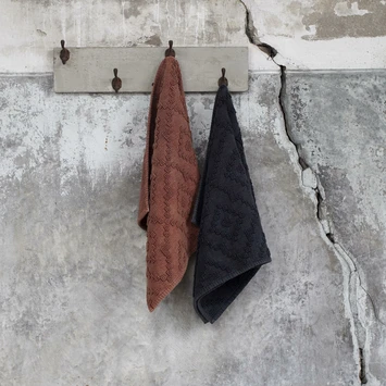 Sealskin Badmat Aztec 60x90cm Donkergrijs 5 Sealskin Badmat Aztec 60x90cm Donkergrijs - Afbeelding 5