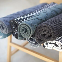 Sealskin Badmat Bandra 60x60cm Zwart -Badkamer Winkel 123 1800