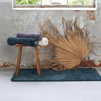 Sealskin Badmat Angora 60x90cm Donkergroen 5 Sealskin Badmat Angora 60x90cm Donkergroen - Afbeelding 5