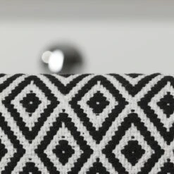 Sealskin Badmat Trellis Zwart 60x90cm -Badkamer Winkel 123 1828