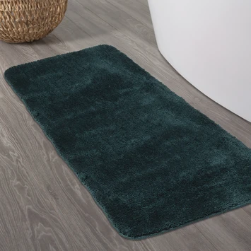 Sealskin Badmat Angora 70x140cm Donkergroen 4 Sealskin Badmat Angora 70x140cm Donkergroen - Afbeelding 4