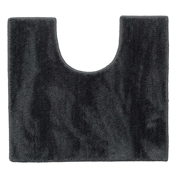 Sealskin Toiletmat Doux 45x50cm Donkergrijs 1 Sealskin Toiletmat Doux 45x50cm Donkergrijs