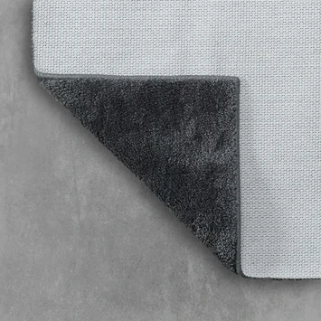 Sealskin Toiletmat Doux 45x50cm Donkergrijs 2 Sealskin Toiletmat Doux 45x50cm Donkergrijs - Afbeelding 2