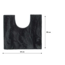 Sealskin Toiletmat Doux 45x50cm Donkergrijs 10 Sealskin Toiletmat Doux 45x50cm Donkergrijs -Badkamer Winkel 123 1920