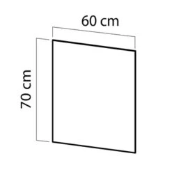 TIGER Boston Spiegel 60 Cm -Badkamer Winkel 123 2061