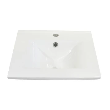 Differnz Wastafel Style Wit 60x45x15 Cm 1 Differnz Wastafel Style Wit 60x45x15 Cm