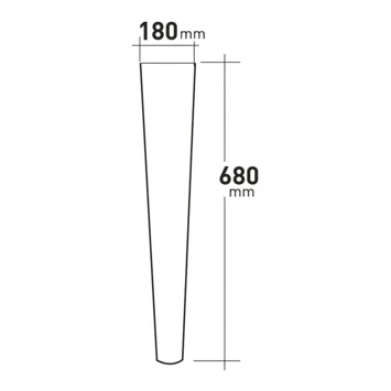 Van Marcke Odyssee Zuil 68cm 2 Van Marcke Odyssee Zuil 68cm - Afbeelding 2