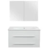 Style Badmeubelset Mat Wit 90 Cm