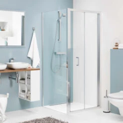 Sealskin Douchecabine Met Vouwdeur Compact 90x195 Cm Chroom