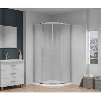 Atlantic Douchecabine Cedar Kwartrond 90x90x195 Cm 3 Atlantic Douchecabine Cedar Kwartrond 90x90x195 Cm - Afbeelding 3