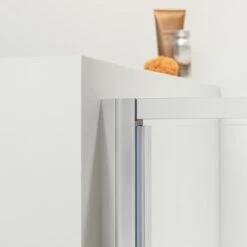 Sealskin Badwand Met Schuifwand Style 80x140 Cm -Badkamer Winkel 123 2177