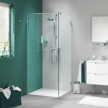 Sealskin Douchewand Voor Swingdeur I AM 200x90 Cm Chroom 1 Sealskin Douchewand Voor Swingdeur I AM 200x90 Cm Chroom