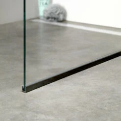 Sealskin Inloopdouche I AM A1 88x30x200 Cm Zwart -Badkamer Winkel 123 2254