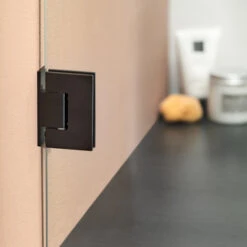 Sealskin Inloopdouche I AM A1 98x30x200 Cm Zwart -Badkamer Winkel 123 2274