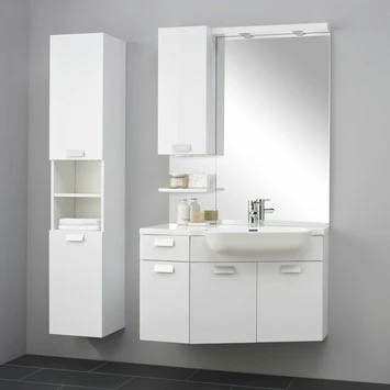Fabulous Badmeubelset Rechtshoekig Hoogglans Wit 100 Cm 1 Fabulous Badmeubelset Rechtshoekig Hoogglans Wit 100 Cm