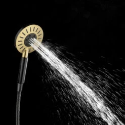 Tiger Doucheset Akcent 3 Straalstanden Zwart/messing 18 Tiger Doucheset Akcent 3 Straalstanden Zwart/messing -Badkamer Winkel 123 2456