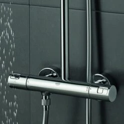 Grohe Regendouche Vitalio Joy Ø18 Cm Met Thermostatische Douchekraan -Badkamer Winkel 123 2509