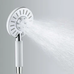 Tiger Douchesysteem Akcent Chroom/wit 10 Tiger Douchesysteem Akcent Chroom/wit -Badkamer Winkel 123 2622