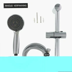 Tiger Splash Doucheset Alicante Waterbesparend Chroom -Badkamer Winkel 123 2634