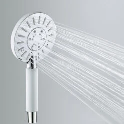 Tiger Regendoucheset Akcent Met Kraan Chroom Wit -Badkamer Winkel 123 2652