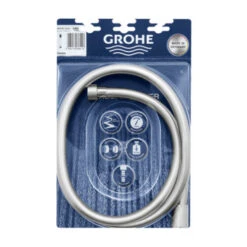 Grohe Doucheslang VitalioFlex Zilver 150 Cm -Badkamer Winkel 123 2719
