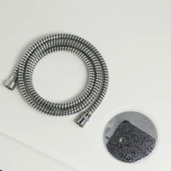 Tiger Splash Eco Doucheslang Handdouche Stretchflex Chroom 2m -Badkamer Winkel 123 2743