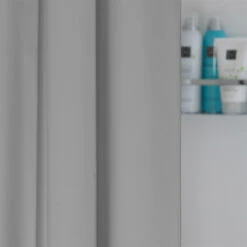 SEALSKIN Douchegordijn Granada 120x200cm Licht Grijs -Badkamer Winkel 123 2758